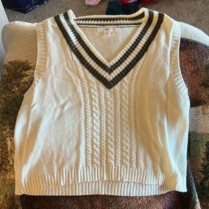 Brass Plum sweater vest, size M.